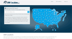 Desktop Screenshot of dmvlocations.net